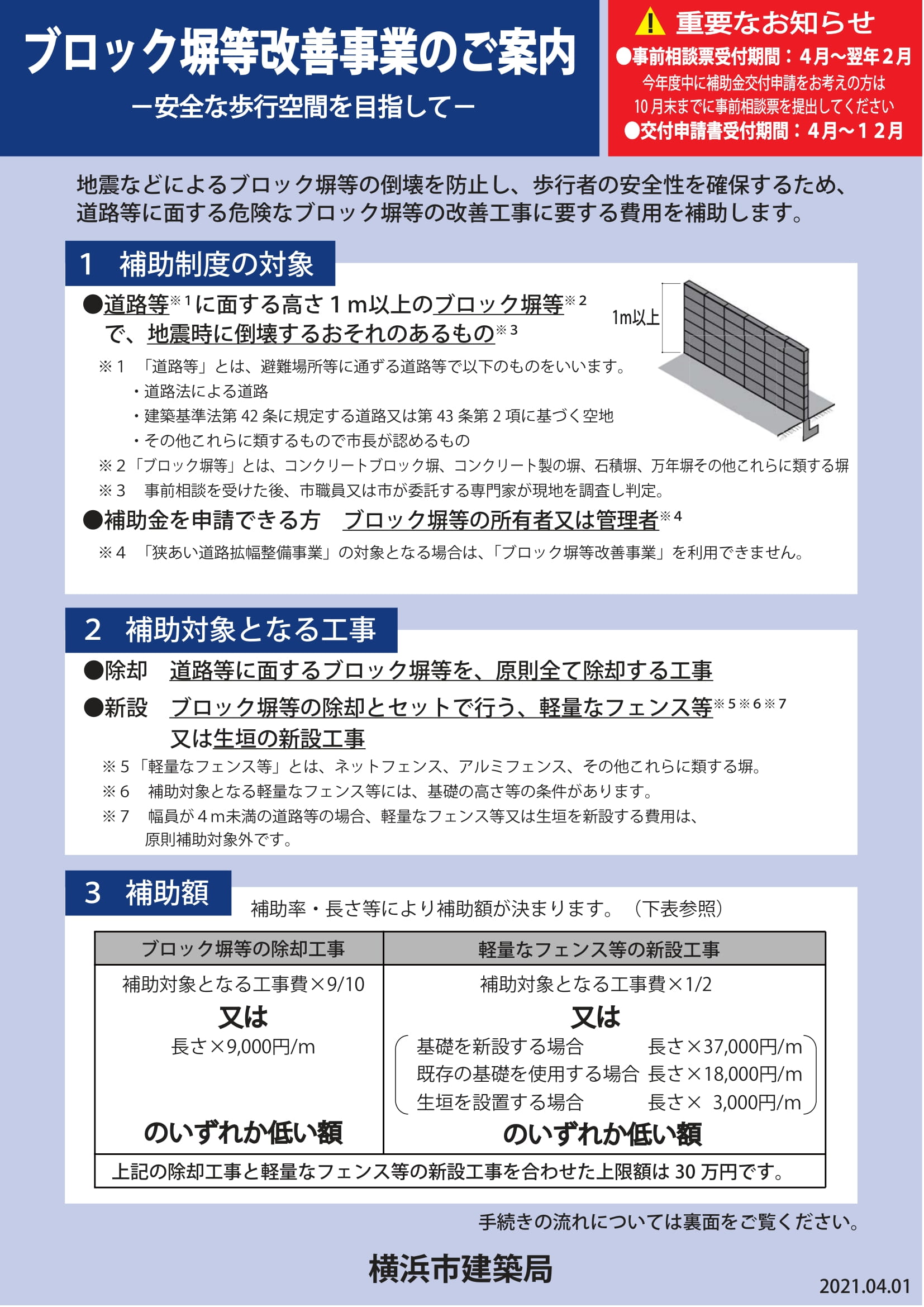 決算審査特別委員会③　危険なブロック塀等の撤去について