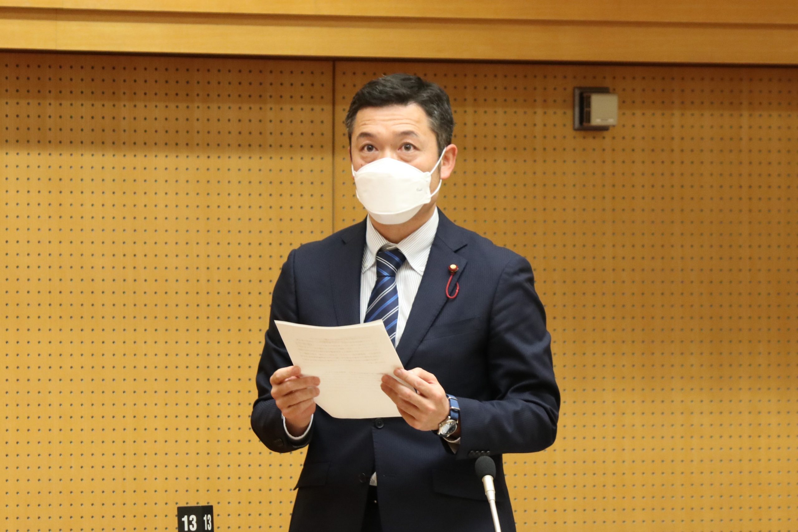 2021年第四回、川崎市議会定例会での追加議案に対する代表質疑