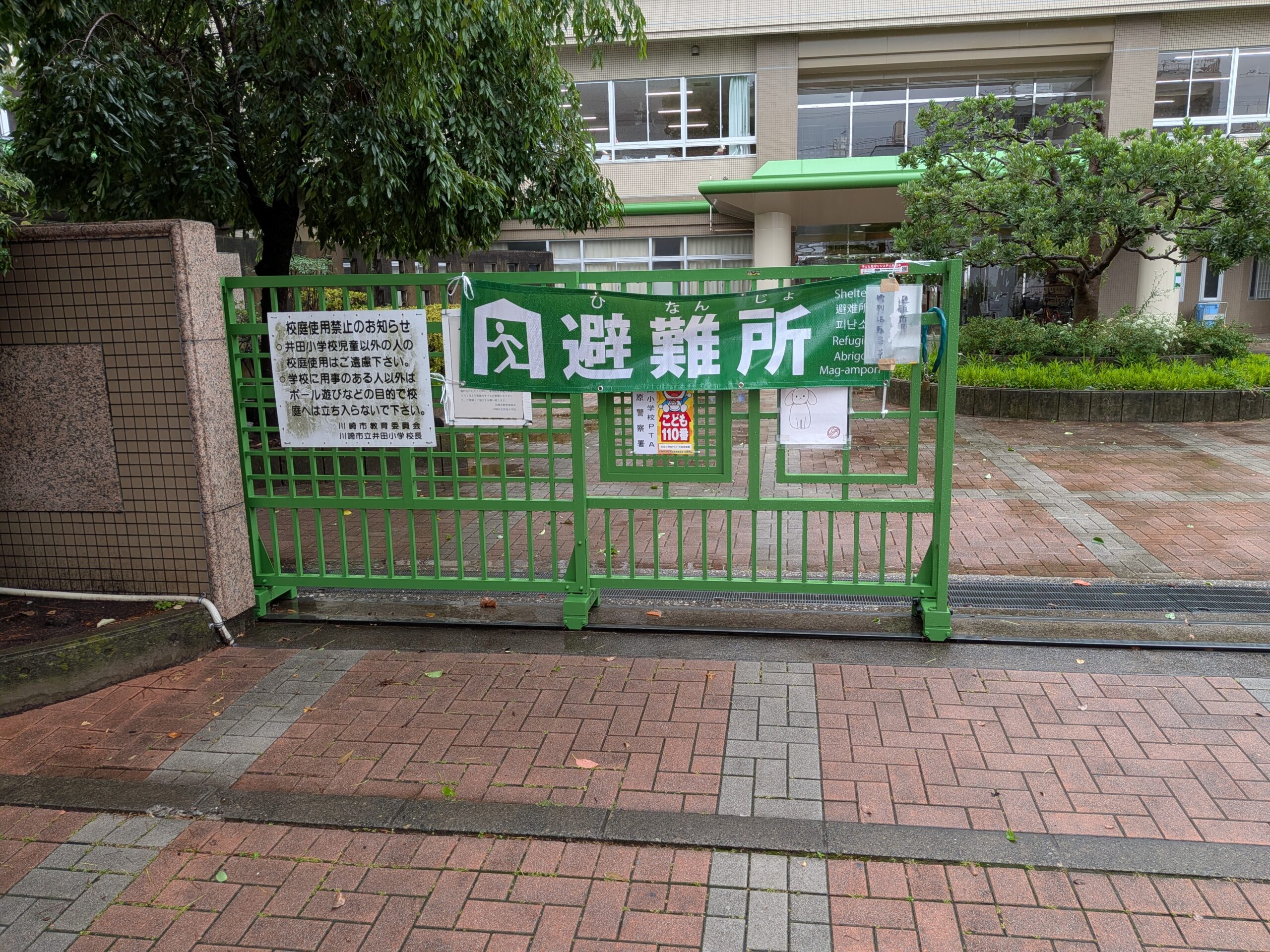 代表質問（抜粋）台風6号時の休校判断について